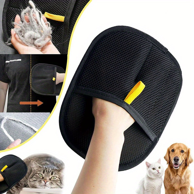 Cat and Dog Hair Remover Better Than Lint Rollers for Pet Hair, Reusable, Washable Fur Cleaner for Carpets, Clothing, Bedding, Portable Multi-Surface Tool for Home & Car, Cat Fur Removal Tool for Furniture